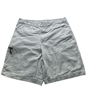 Columbia Men’s Size 36 Gray Outdoor Utility Hiking Cargo Shorts 10” Inseam EUC